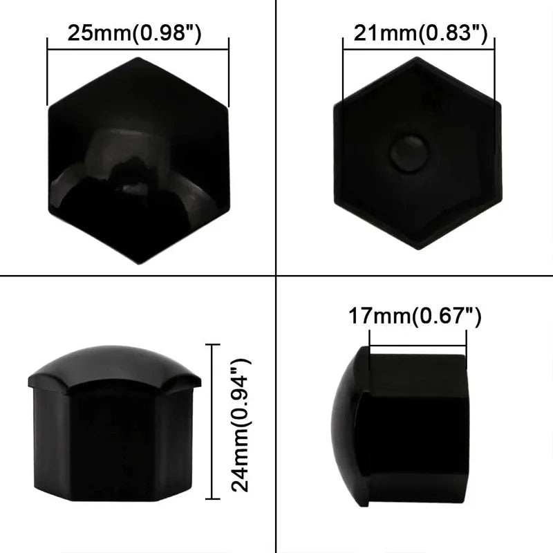 Hjulbultskåpor 20-pack (17/19/21 mm) – bild 6
