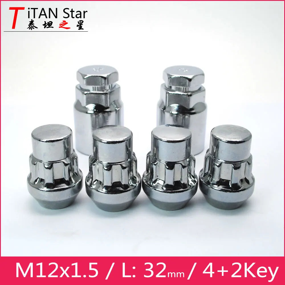 Låsmuttrar Mazda (M12x1.5) – bild 2