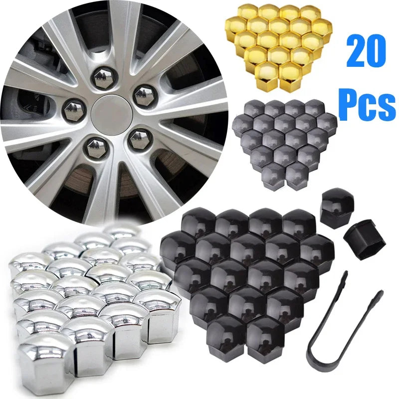 Hjulbultskåpor 20-pack (17/19/21 mm) – bild 1